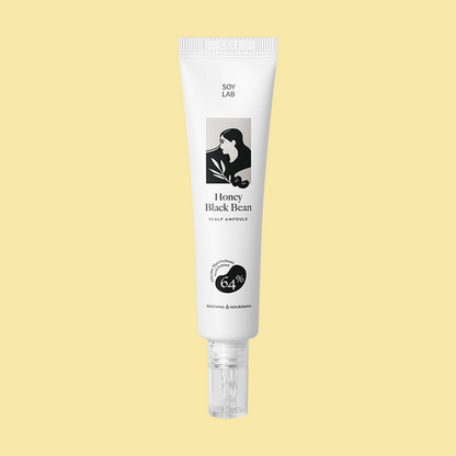 Laboratório de soja mel preto ampoule de couro preto 40ml