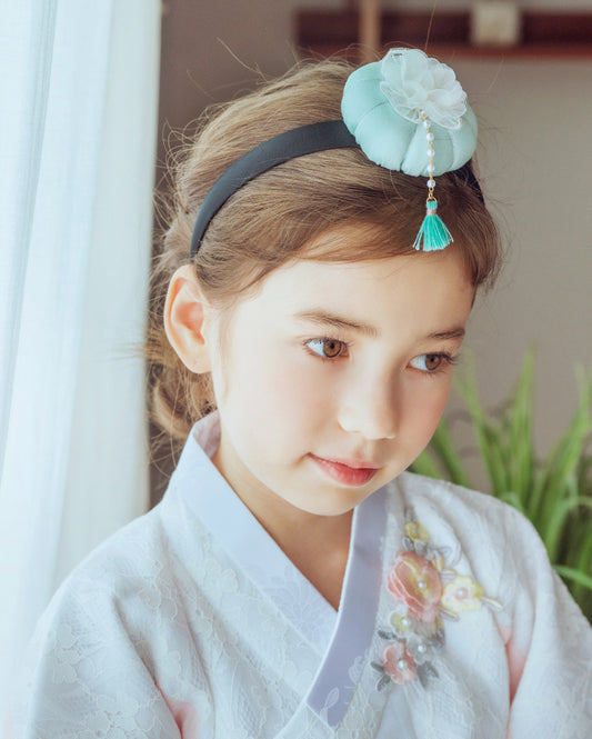 Grujam Hanbok Hairband na gCailíní