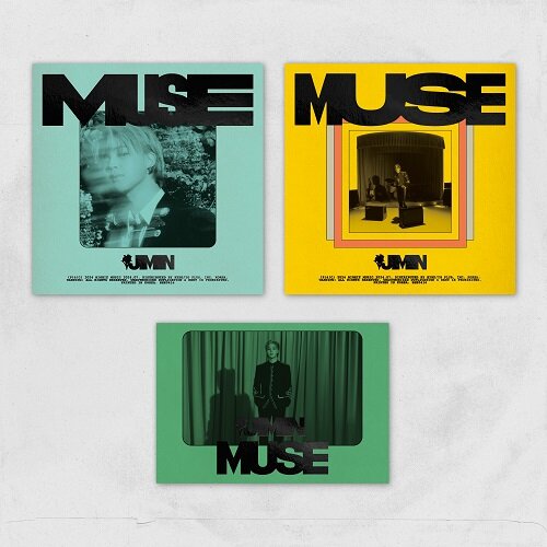 Jimin - Muse [Photobook ver. 2 typer + weverse album ver. UPPSÄTTNING]