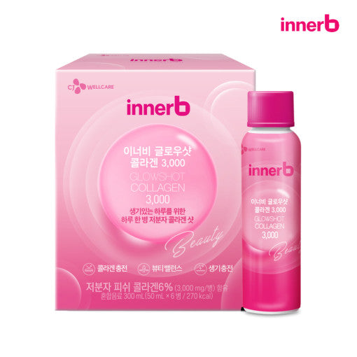 CJ Innerb Glowshot Collagen 50 ml*6 flaskor