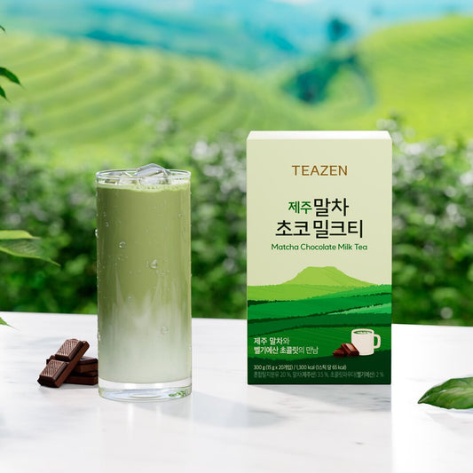 Teazen Matcha Chocolate Milk Tea 15G*20 стилей