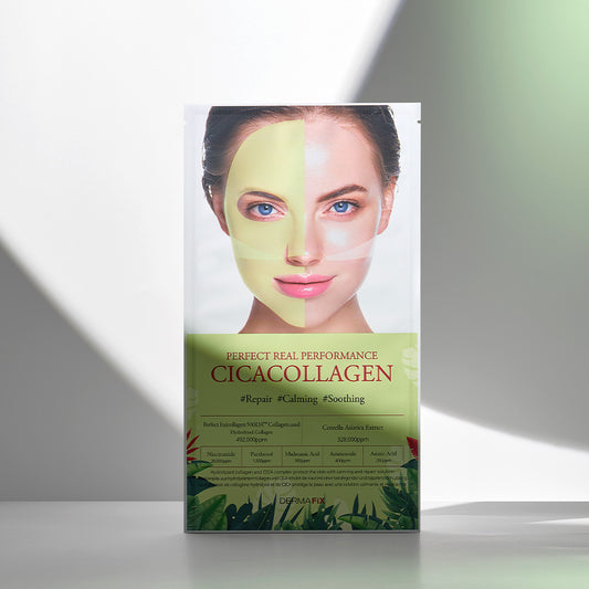 Dermafix Fíor -Fheidhmíocht Fíor -Fheidhmíocht CICA COLLAGEN MASK 8EA