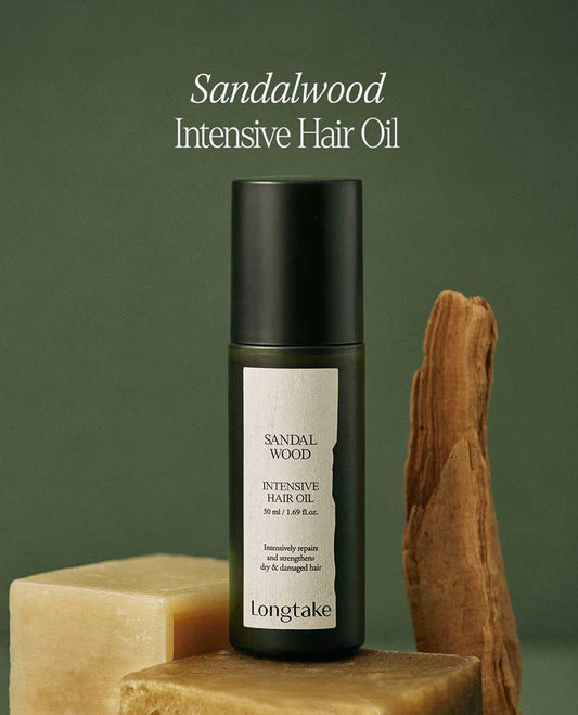 Longtake Sandalwood -hiusöljy 50 ml