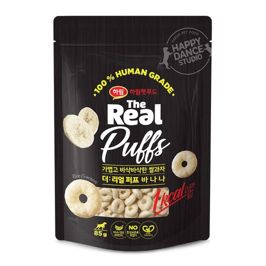 Harim The Real Puffs Banana för hund 85g