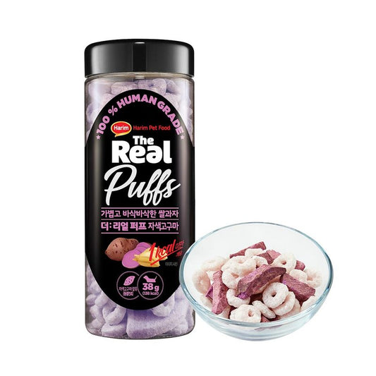 Harim The Real Puffs Purple Sweet Potato voor hond 38G*2EA