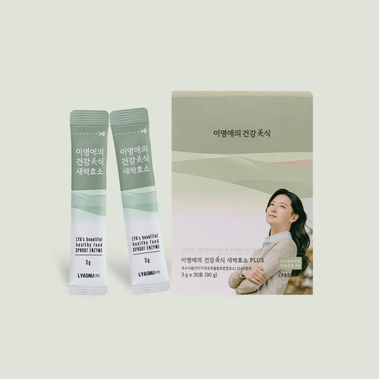 Lee Young-Ae's helsemat spirer enzym pluss 3G*30 pinner