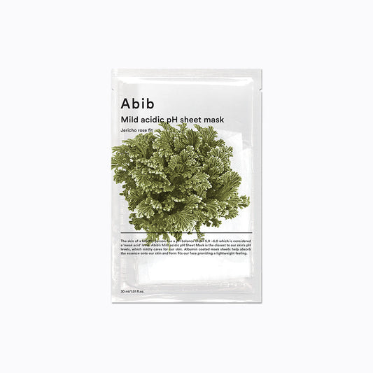 Abib Mild Acidic pH Sheet Mask Jericho Rose Fit 30 ml*10sheets