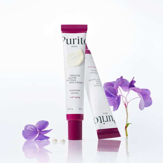 Purito Timeless Bloom Retinol Spot uachtar 30ml