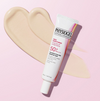 Fysiogel mild ton-up solkräm 30 ml-röd lugnande AI-ton-up solskyddsmedel Beige SPF50+/PA ++++ 2EA