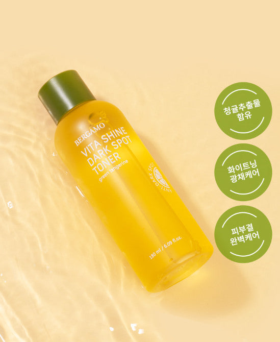 Bergamo Green Tangerine Vita Shine Spot Spot Toner 180ml