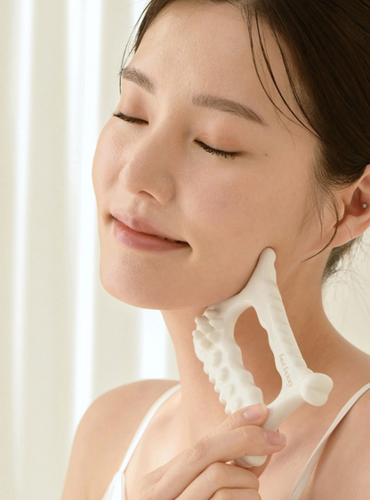 face factory D-Tok Gua Sha Massager White FF21