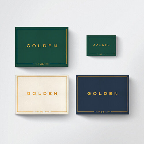 Jung Kook - Golden [Socraigh Albam Photobook + Weverse]