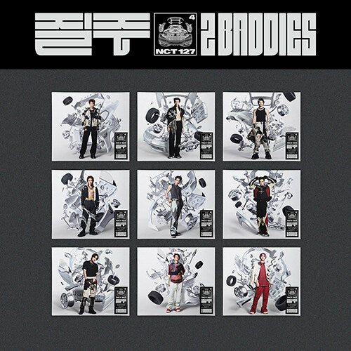 NCT 127-4番目のアルバム질주（2 baddies）[Digipack ver。] [9のうち1つのカバーのうち1つはランダムに送信されます]