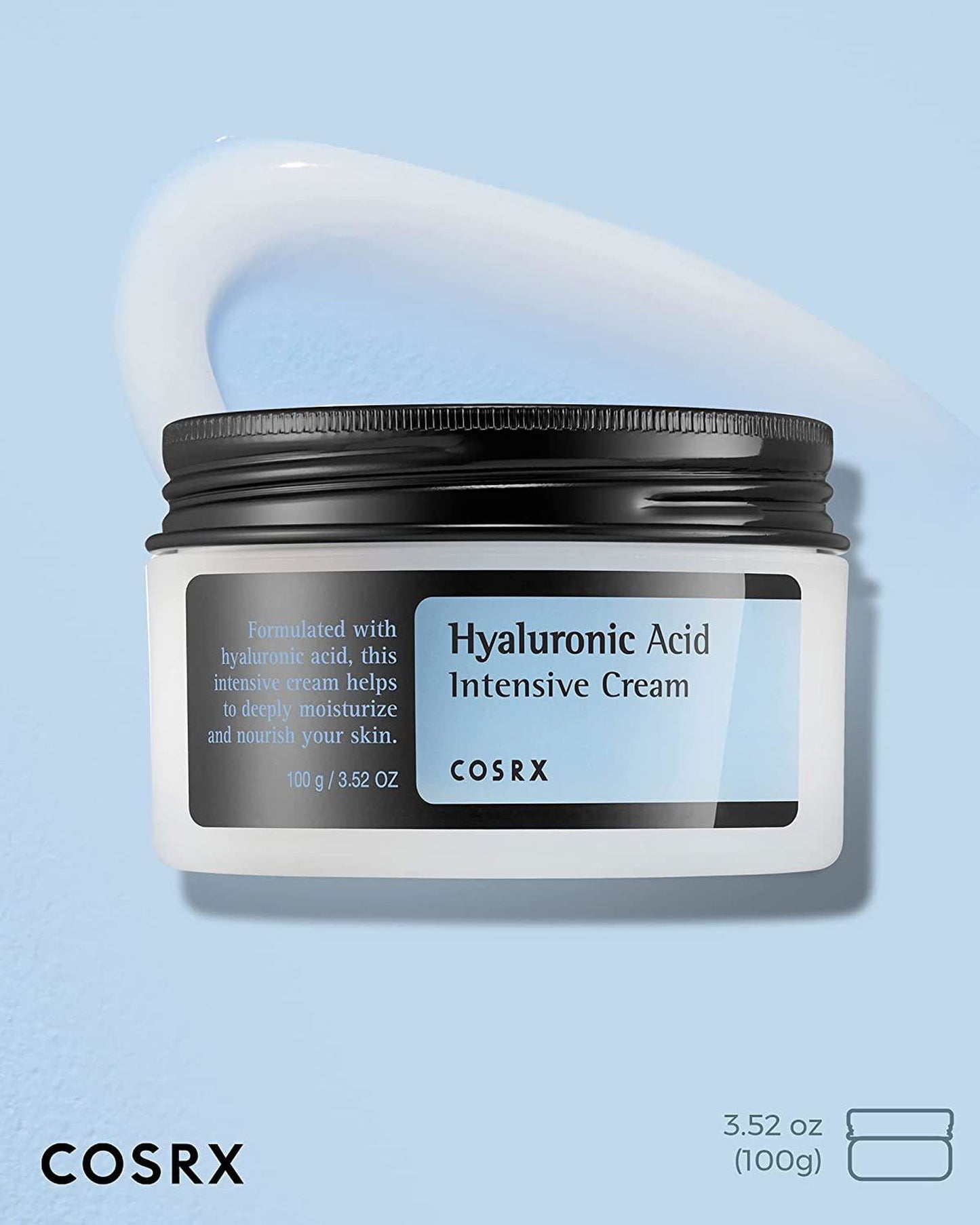 COSRX Hyaluronic Acid Intensive Cream, 3.53 oz / 100g - EmpressKorea