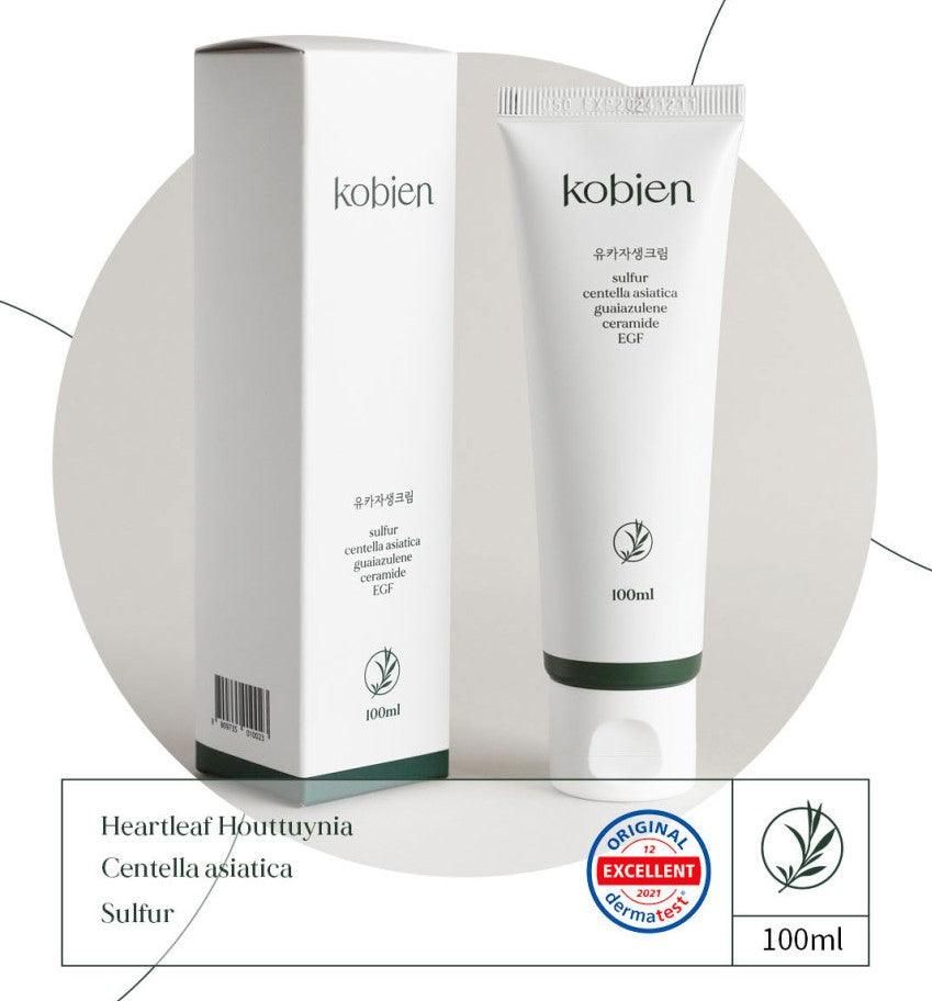 Kobien Sulfur Centella Asiatica Guaiazulene Ceramide EGF Cream 50ml/ 100ml - EmpressKorea