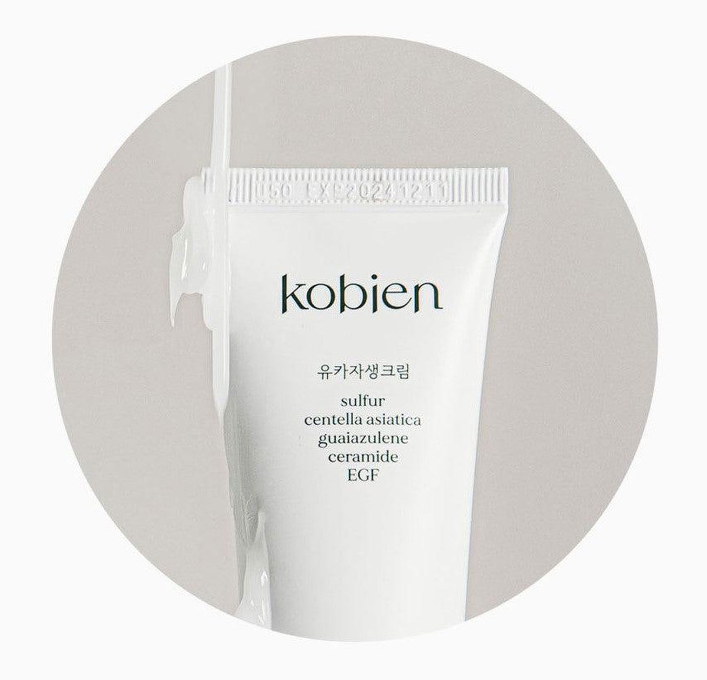 Kobien Sulfur Centella Asiatica Guaiazulene Ceramide EGF Cream 50ml/ 100ml - EmpressKorea