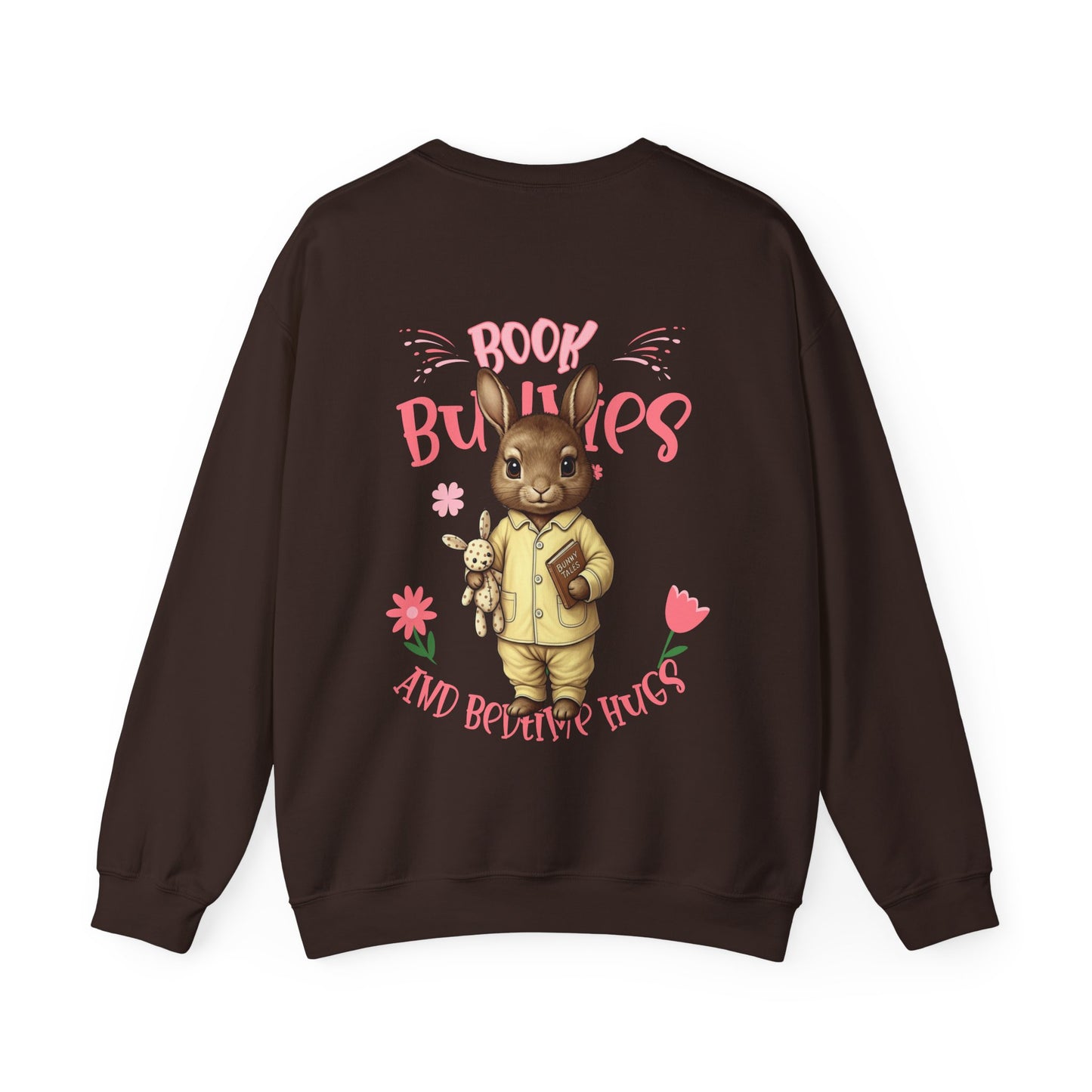 Book Bunnies Unisex Heavy Blend ™ Crewneck Sweatshirt - EmpressKorea