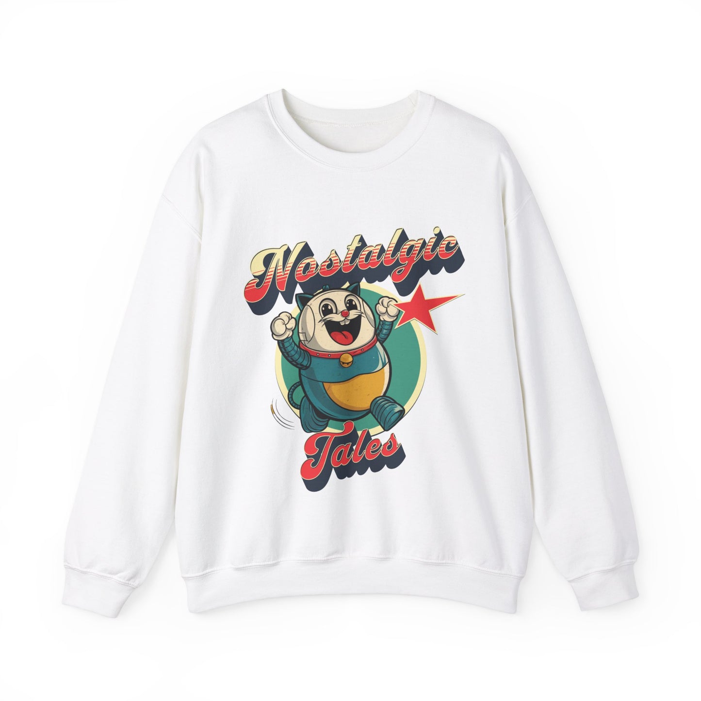 Nostalgic Tales Unisex Heavy Blend™ Crewneck Sweatshirt - EmpressKorea