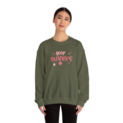 Boek Bunnies Unisex Heavy Blend ™ Crewneck Sweatshirt - EmpressKorea