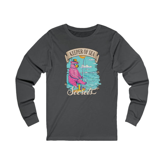 Keeper of Sea Unisex Jersey Long Sleeve Tee  - EmpressKorea