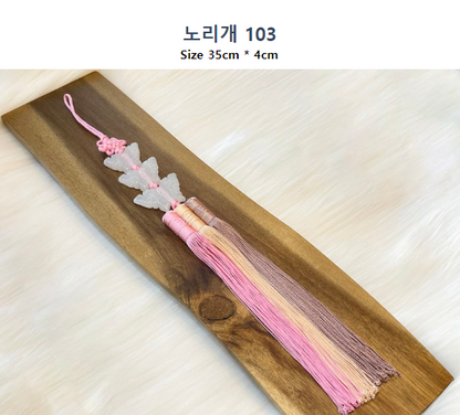 3-Tier Sambongsul Hanbok Butterfly Norigae