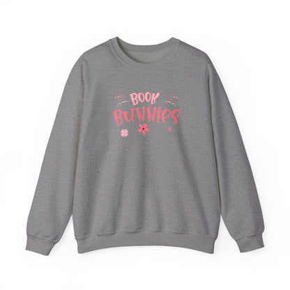 Boek Bunnies Unisex Heavy Blend ™ Crewneck Sweatshirt - EmpressKorea