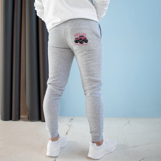 Ragazze come Monster Truck Unisex Fleece Jogger