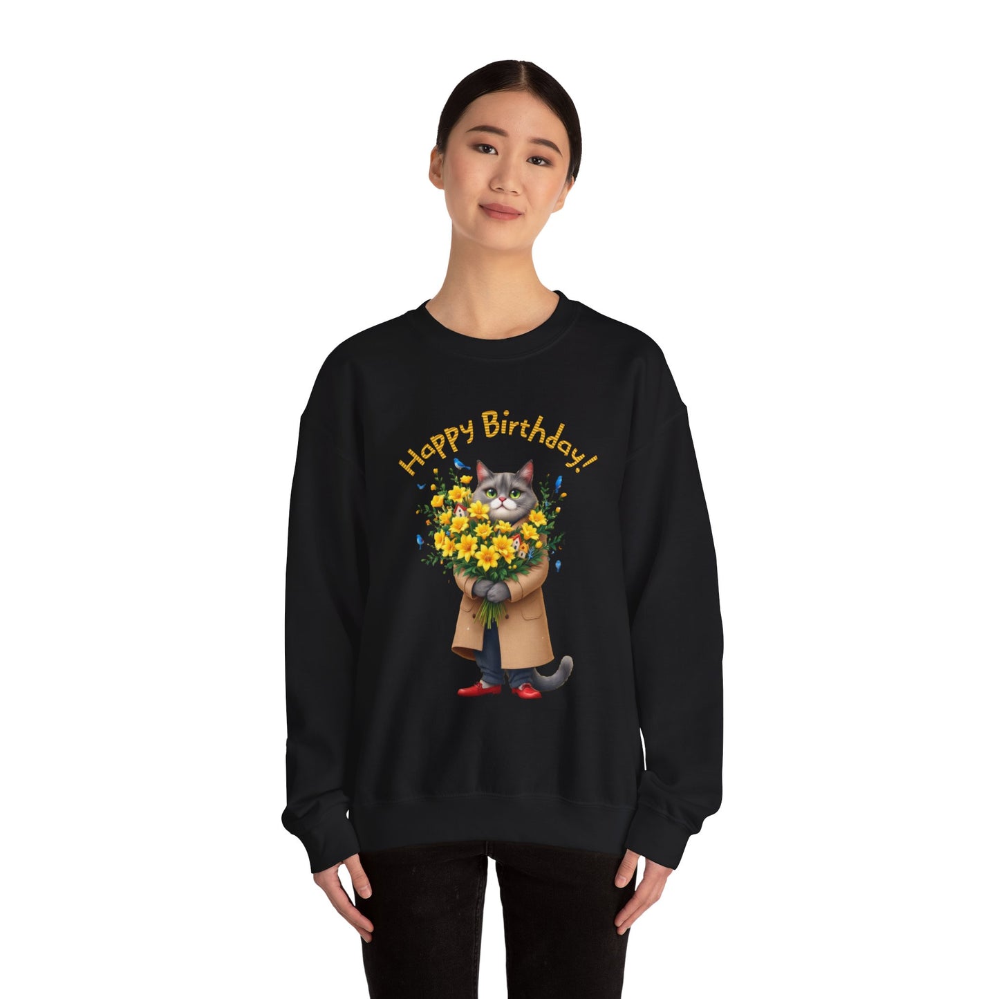 Doğum günün kutlu olsun! Unisex Heavy Blend ™ Crewneck Sweatshirt - EmpressKorea