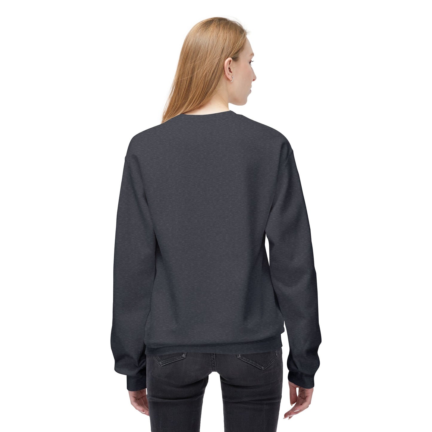 Manevi Duygunun Duble Bir kısmı Unisex Orta Ağır Softstyle Poleece Crewneck Sweatshirt - EmpressKorea