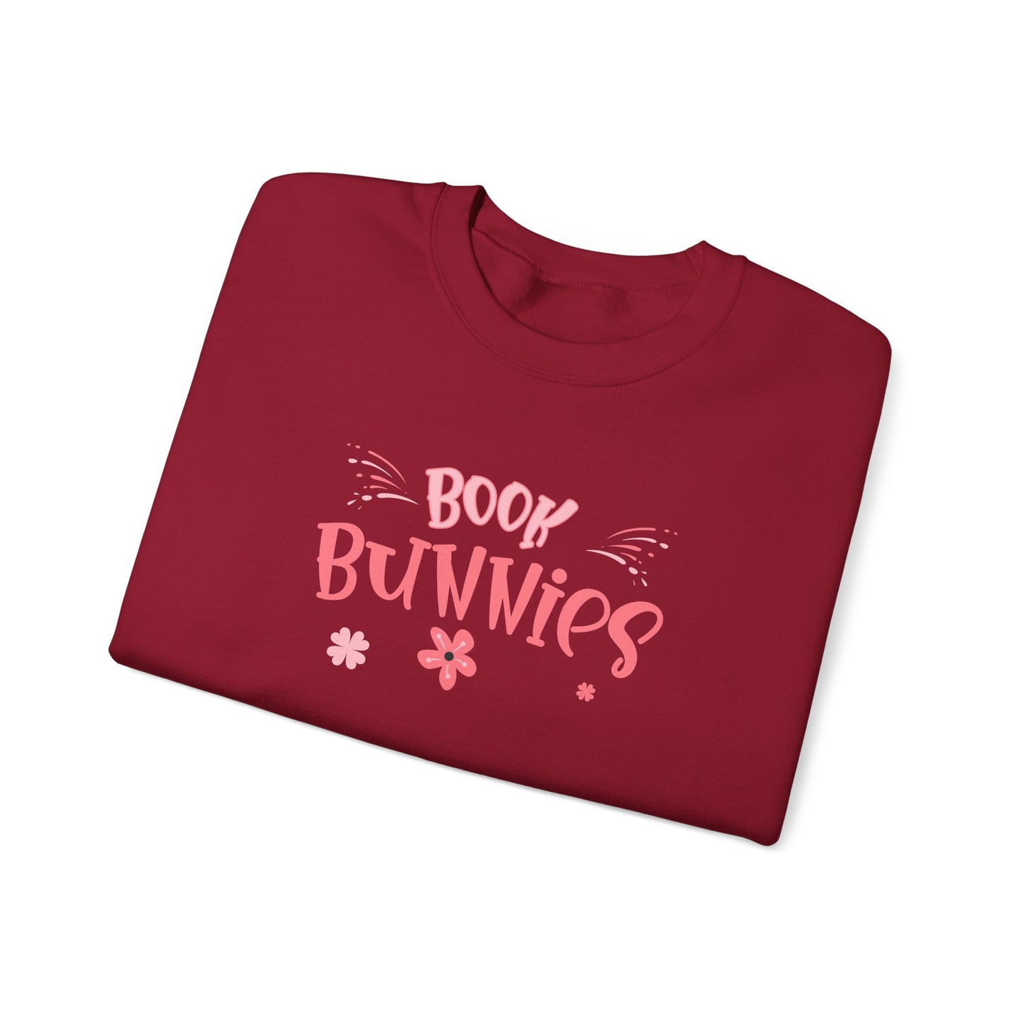 Livro Bunnies unissex Heavy Blend ™ Crewneck Sweetshirt - EmpressKorea