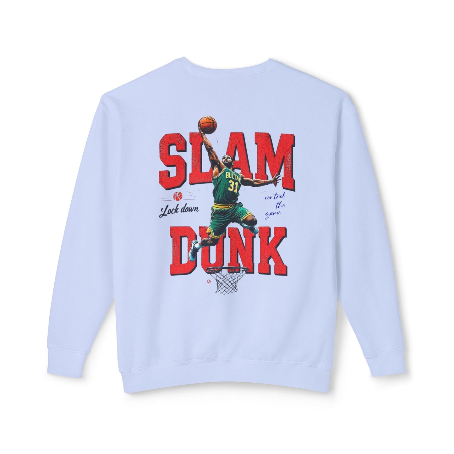 Slam dunk unisex lichtgewicht crewneck sweatshirt - EmpressKorea