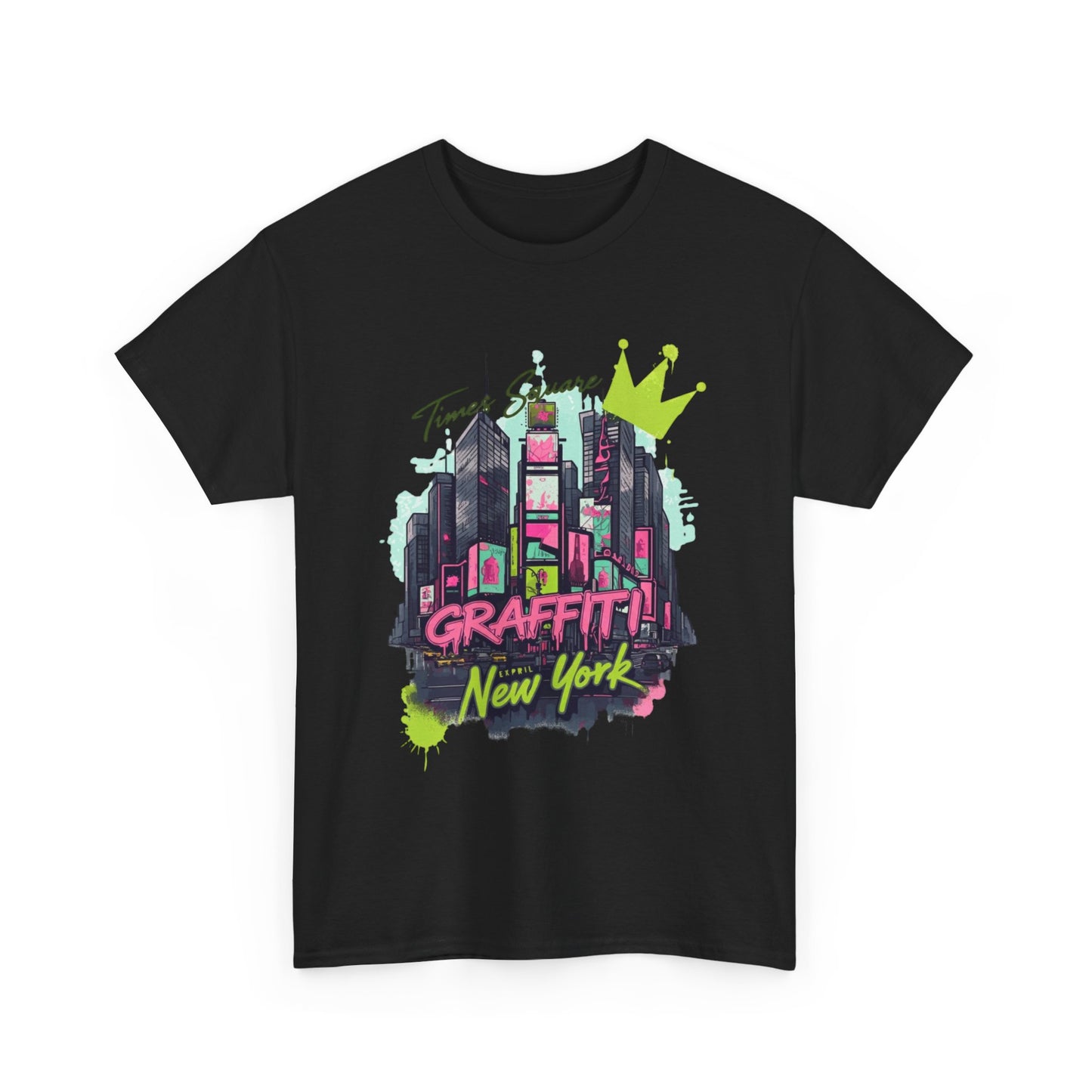 Graffiti New York Unisex Heavy Cotton Tee - EmpressKorea