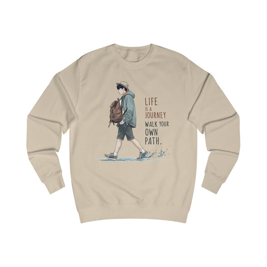 Das Leben ist eine Reise Unisex Sweatshirt