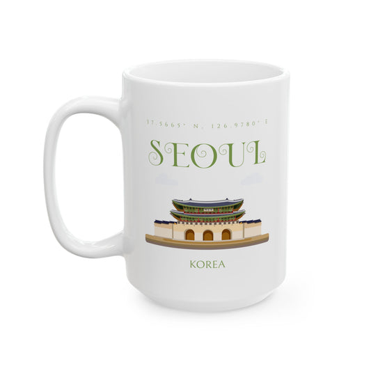 Seoul Geramic Mug, (11oz, 15oz)