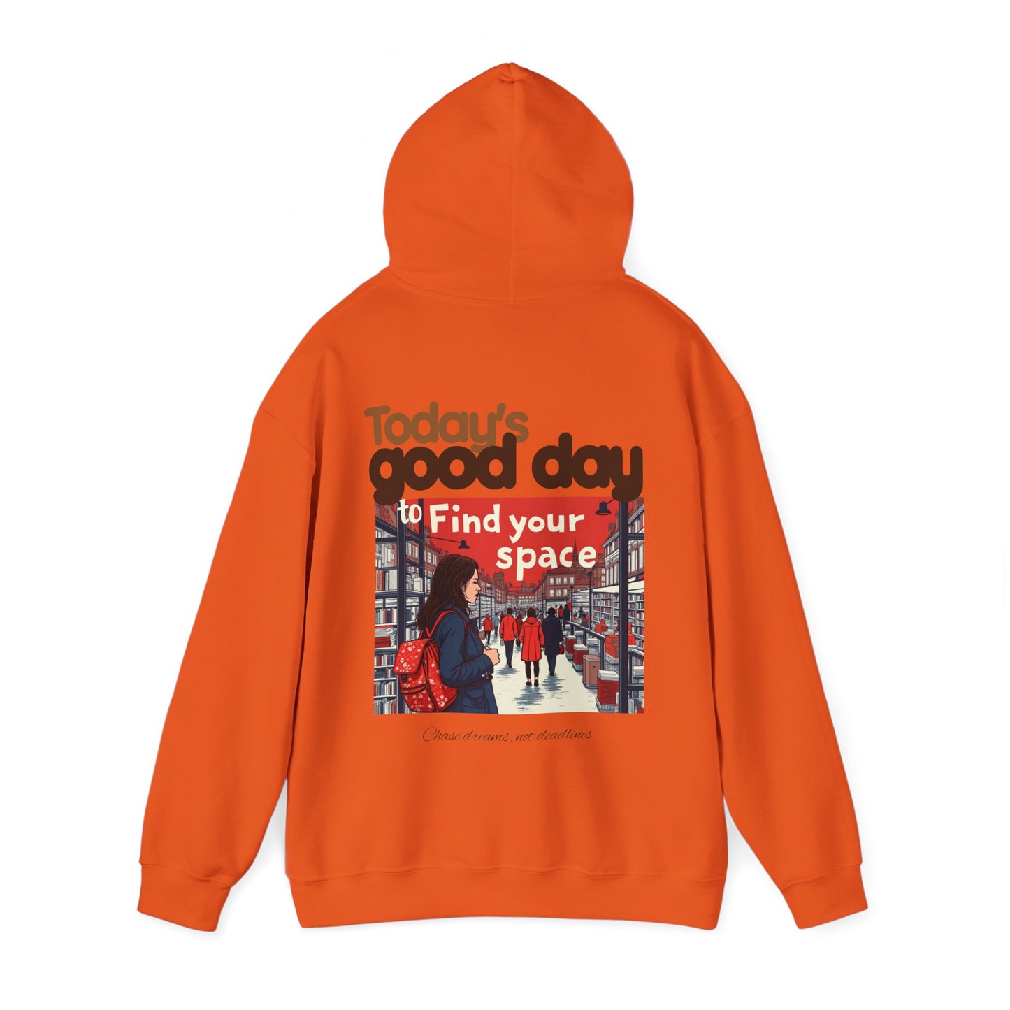 Vandaag de goede dag unisex Heavy Blend ™ sweatshirt met capuchon - EmpressKorea