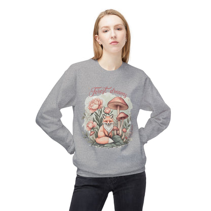 Forest Dream Unisex im Mittelgewicht Softstyle Fleece Crewneck Sweatshirt - EmpressKorea