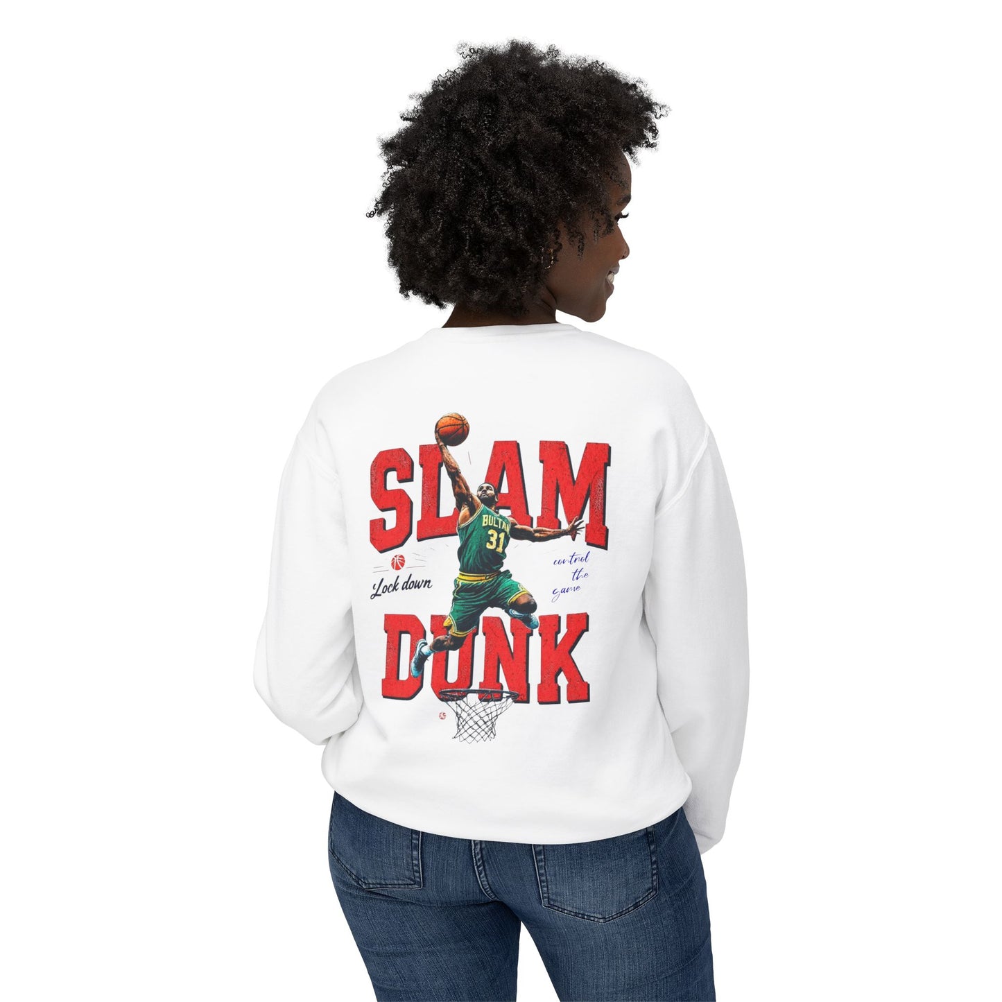 Slam Dunk Unisex Leichtes Crewneck Sweatshirt - EmpressKorea