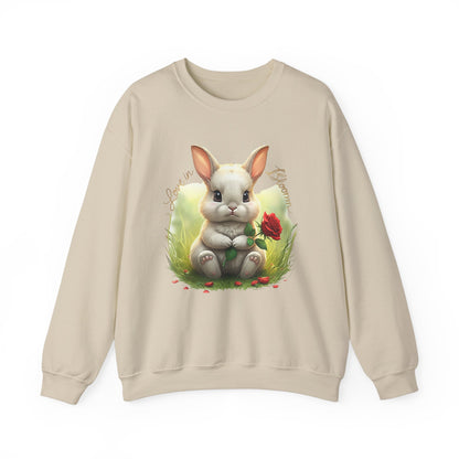 Love in Bloom Unisex Heavy Blend ™ Crewneck Sweatshirt - EmpressKorea