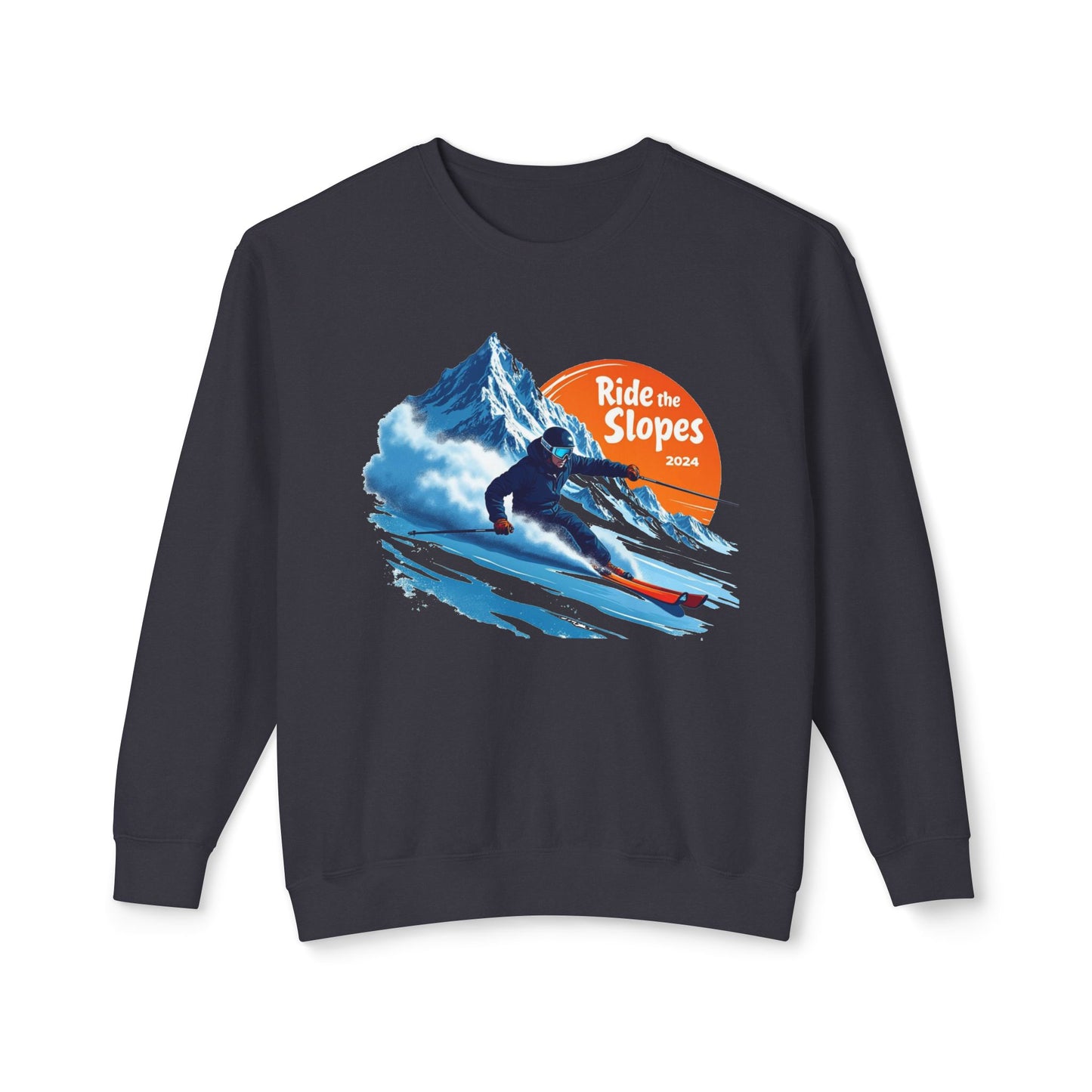 Fahren Sie mit den Hängen Unisex Leichtes Crewneck Sweatshirt - EmpressKorea