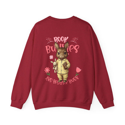 Livro Bunnies unissex Heavy Blend ™ Crewneck Sweetshirt - EmpressKorea