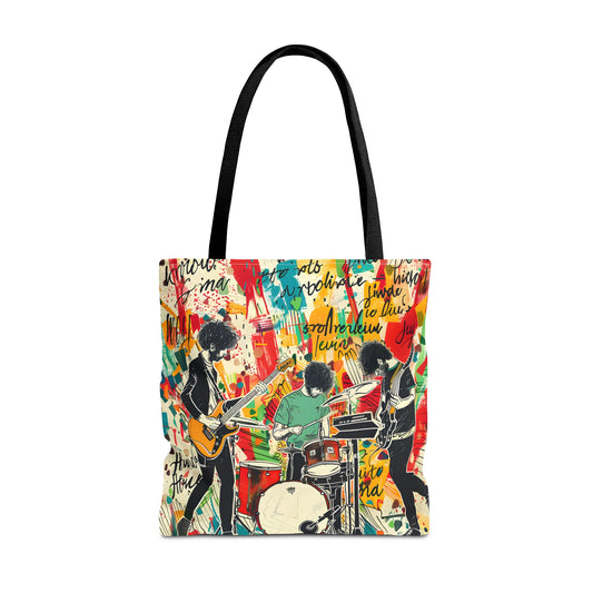 Rock Band Tote Bag (AOP)