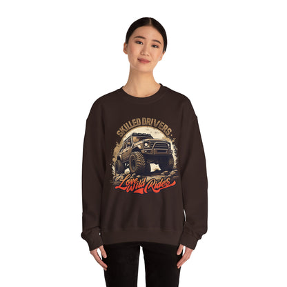 Färdig förare unisex tung blandning ™ crewneck tröja - EmpressKorea