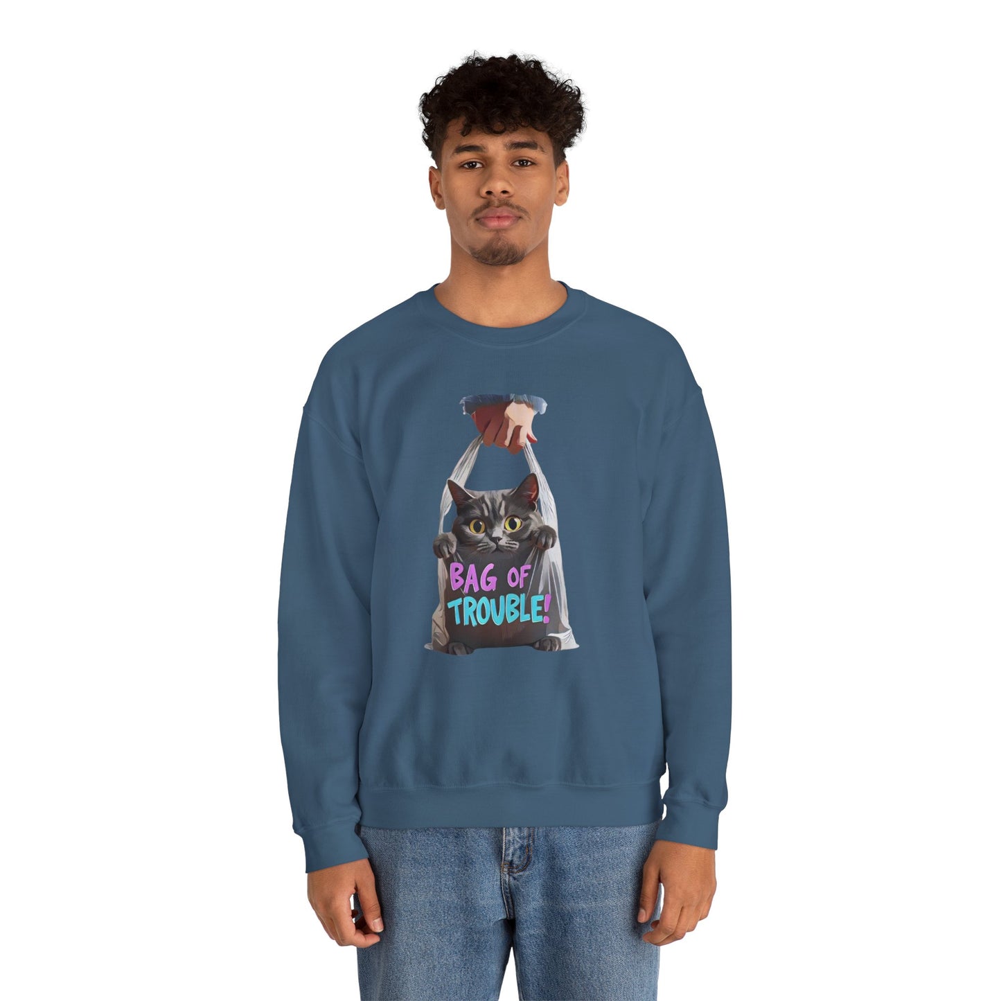 BASS OF TROUT UNISEX PEAW BLEND ™ SPEGINA CREWNECK - EmpressKorea