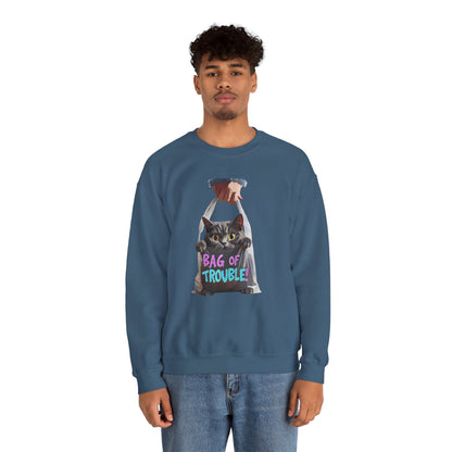 Påse med problem unisex tung blandning ™ crewneck tröja - EmpressKorea