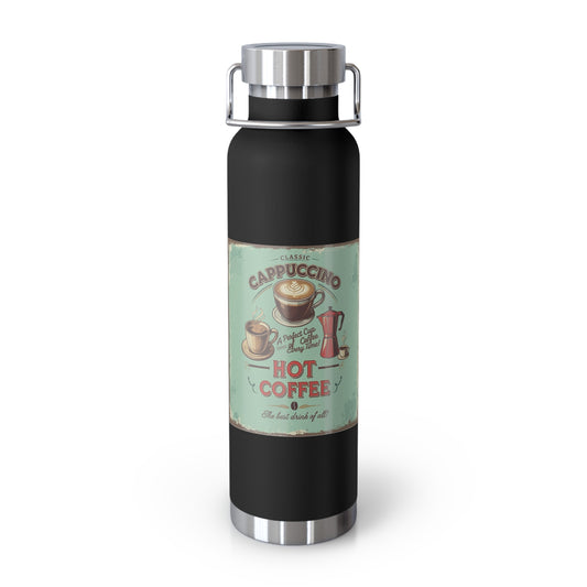 Hot Coffee koper vacuüm geïsoleerde fles, 22 oz