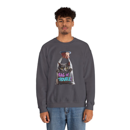 Bolsa de Trouble Unisex Heavy Blend ™ Crewneck Swerner Sweats - EmpressKorea