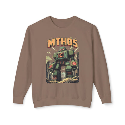 Mthos Unisex Lightweight Crewneck Sweatshirt - EmpressKorea