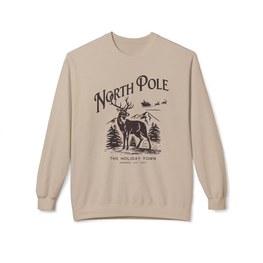 Polex North Unisex Softstyle Mheáchan Softstyle Crewneck Sweatshirt - EmpressKorea