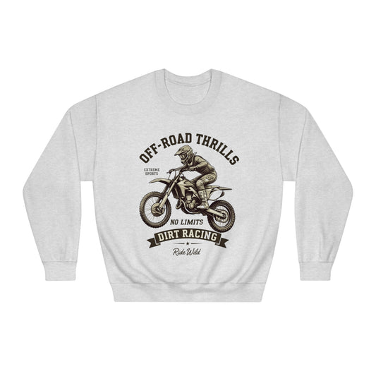 Off -road thriller unisex Dryblend® Crewneck sweatshirt - EmpressKorea