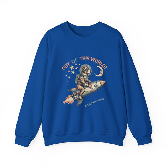 Ra khỏi thế giới này Unisex Heavy Blend ™ Crewneck